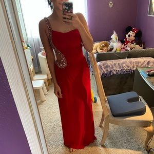 Red formal/prom dress